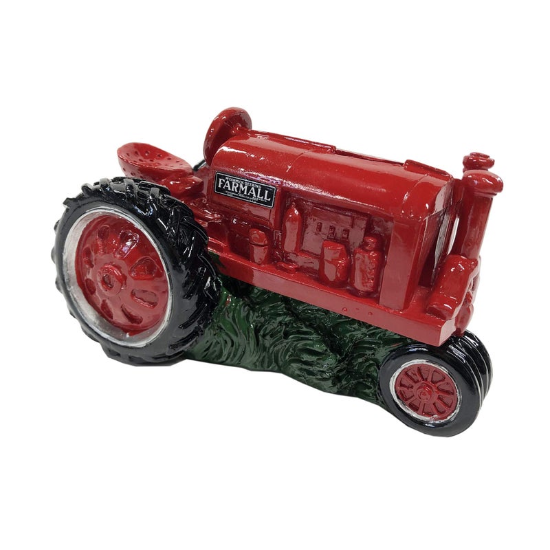 Farmall IH McCormick Resin Tractor Bank - Image 2